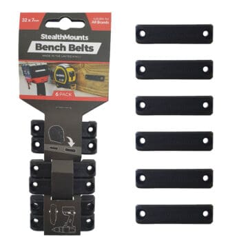 Black Bench Belt (6 pack)