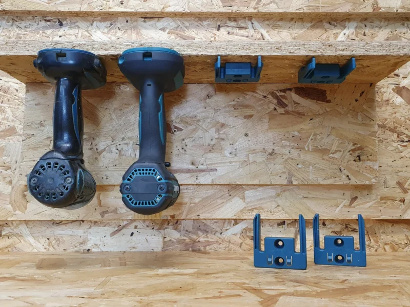 Blue Tool Mounts for Makita LXT (4 pack)