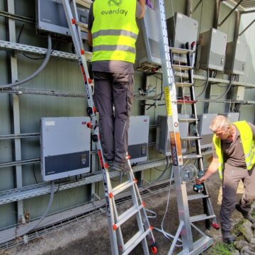 Gevelridder voor installatie techniek