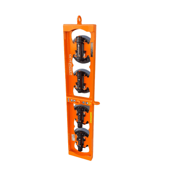 NL: Kim250 Plus vacuümheffer met vier Kim23 Plus zuigers, licht aluminium frame 23×112×9 cm voor glas en platen | EN: Kim250 Plus vacuum lifter with four Kim23 Plus cups, lightweight 23×112×9 cm aluminum frame for glass and panels | FR: Palonnier à vide Kim250 Plus avec 4 ventouses Kim23 Plus, cadre aluminium léger 23×112×9 cm pour verre et plaques | DE: Kim250 Plus Vakuumheber mit vier Kim23 Plus Saugtellern, leichtes Aluminiumgestell 23×112×9 cm für Glas und Platten