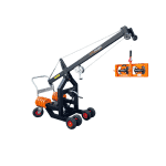 Kim150 serie zuiger met The Cannon, de lichtste minilift ter wereld.