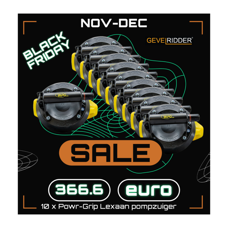 Black friday deal 2024 10 stuks powr grip lexaan