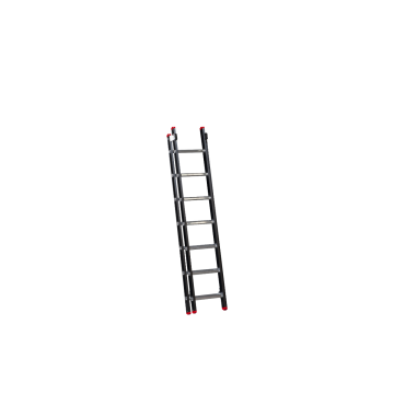 Opsteekladder 2x 7 , klein en licht in gewicht