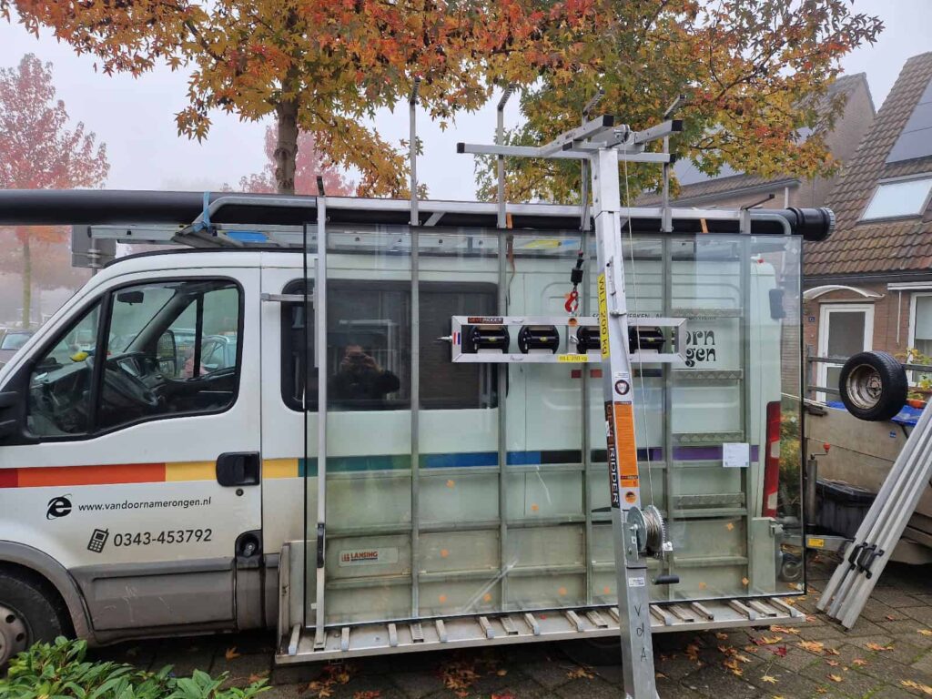 Vacuumhebers, Gevelridder