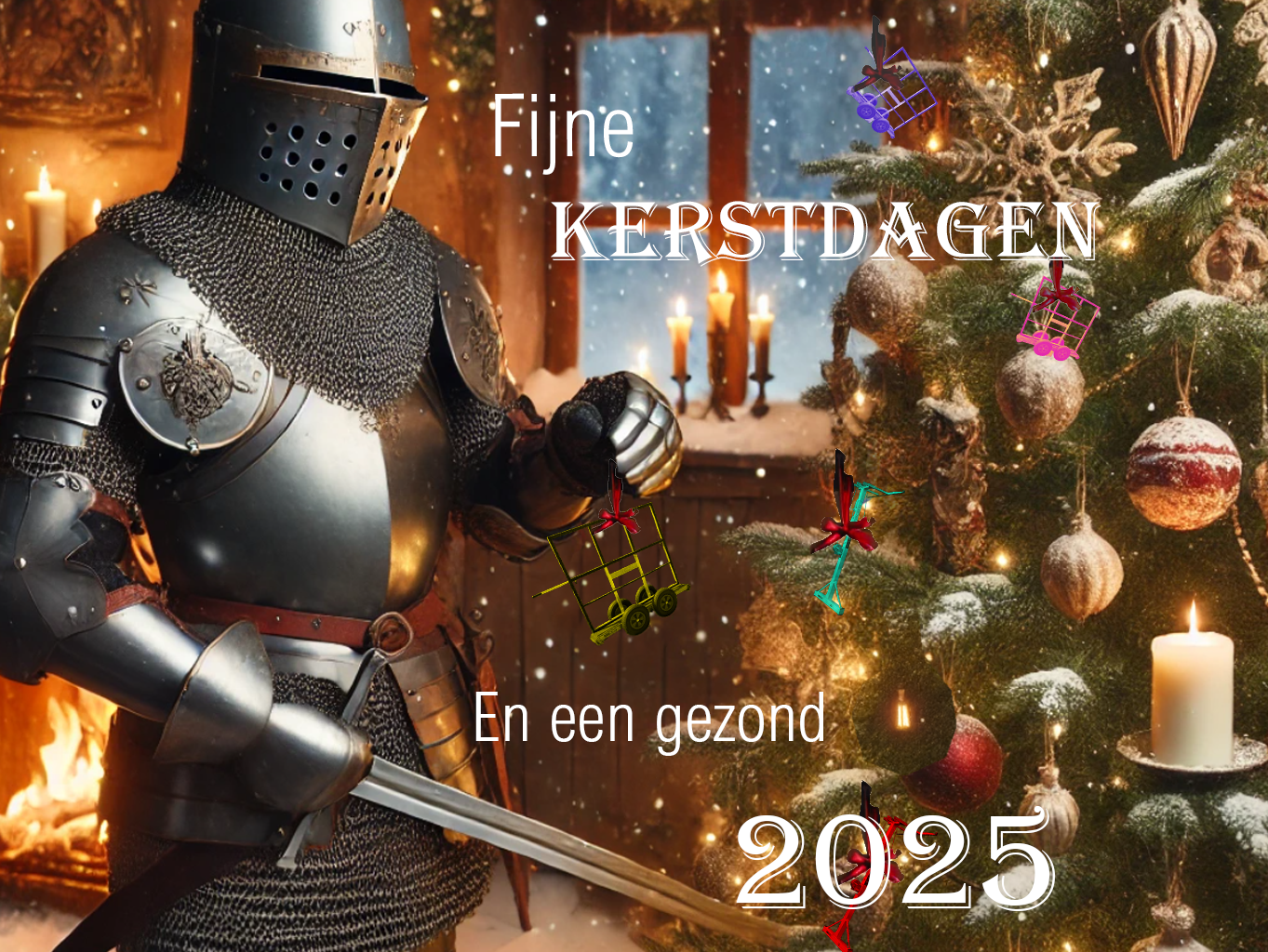 Kerstvakantie 2024, op naar 2025 met slimme Tilhulpmiddelen van gevelridder.