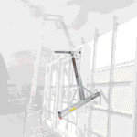 Gevelridder Poot Glas-Recyclingwagen