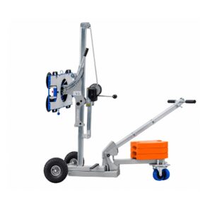 Bohle Veribor Liftmaster B1 glaslift met dubbel vacuümcircuit en vier zuignappen voor het tillen en plaatsen van glas tot 180 kg