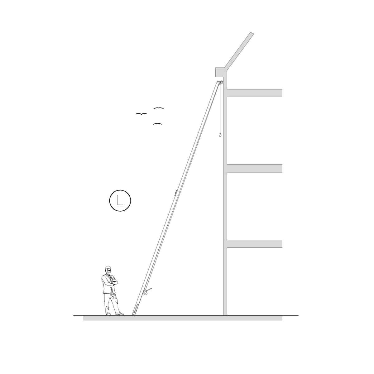 GEVELRIDDER L Hybride met kop zgan