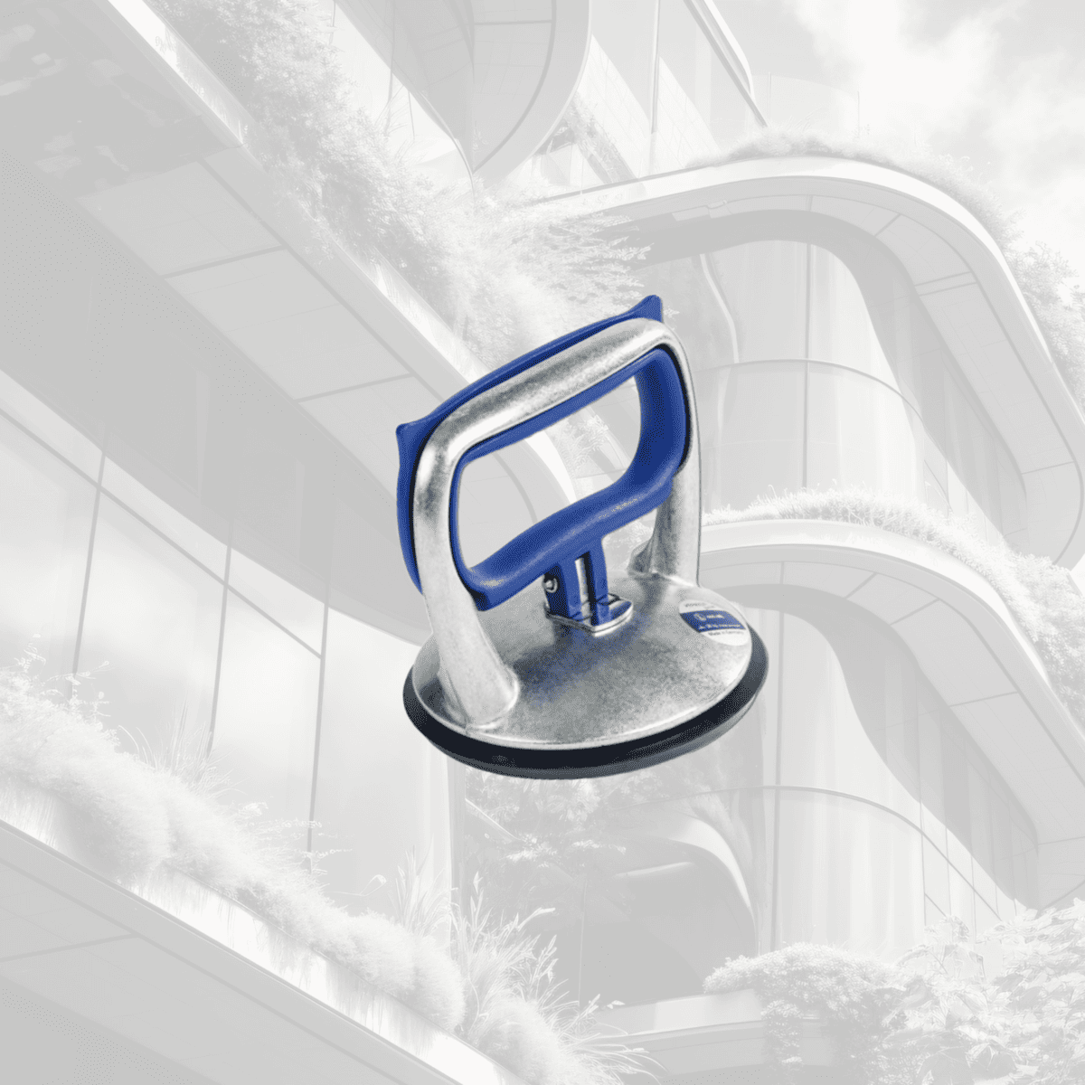 Veribor Blue Line zuigheffer 1-naps alu